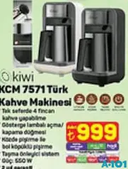 KİWİ KCM 7571 TÜRK KAHVE MAKİNESİ